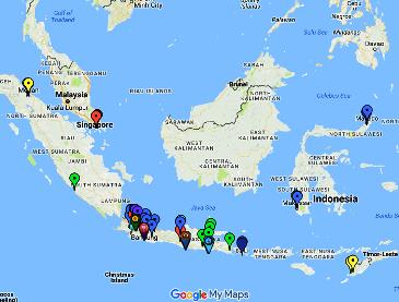 Peta & Lokasi Kampus Program Kelas Pegawai Nomor